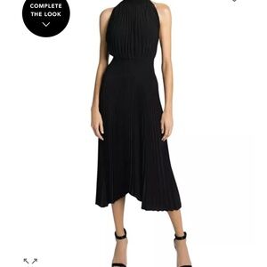 A.L.C. Renzo Pleated Midi Dress